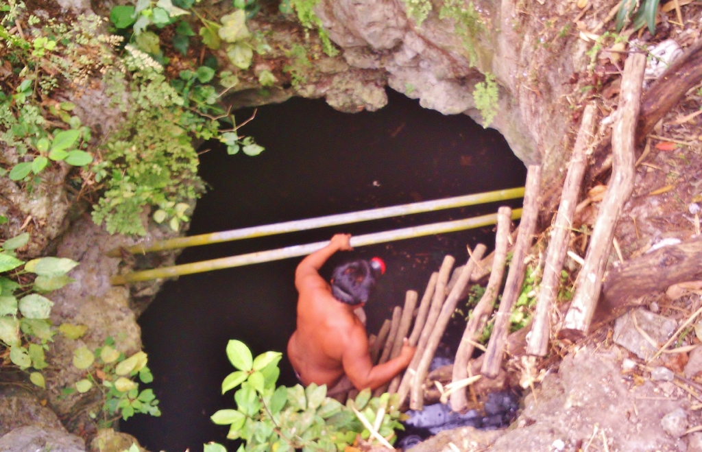 entry to the underworld: a mayan cenote