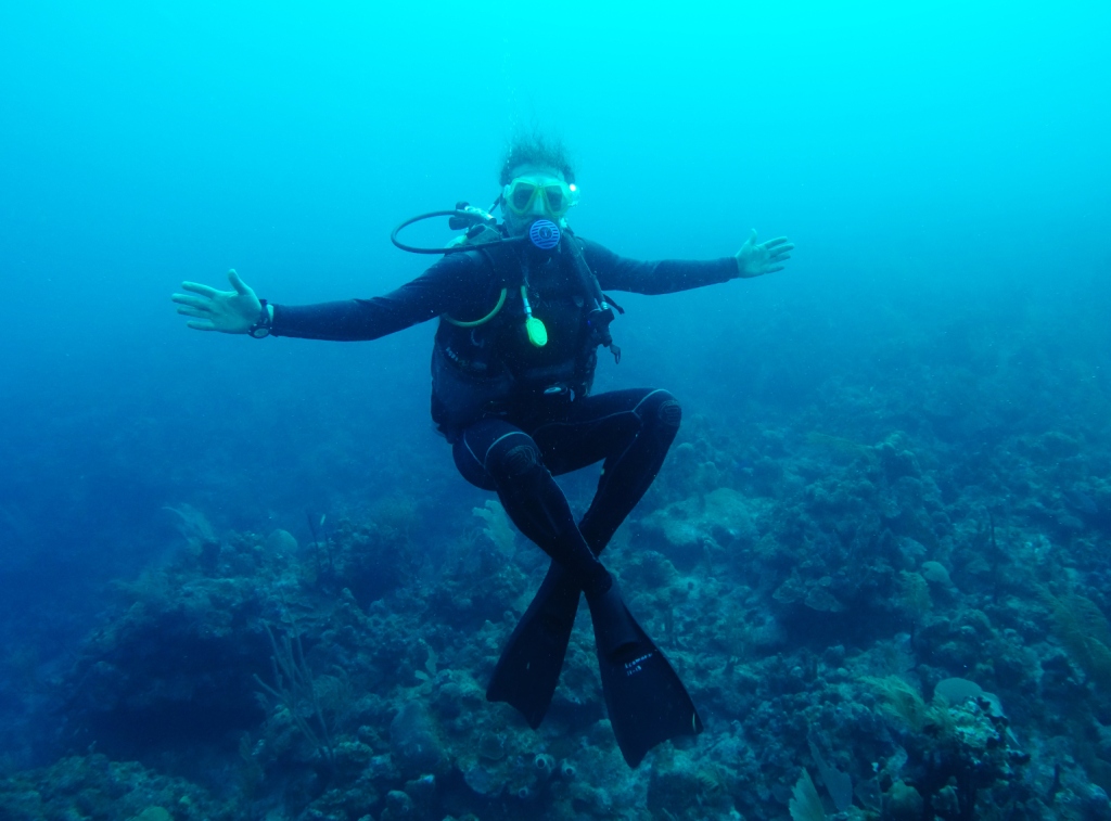 when I dive, I am in a different state of mind