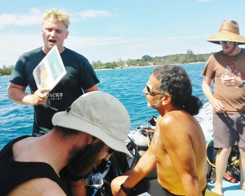 learning from a Divemaster